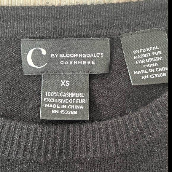 C BY BLOOMINGDALE’S Cashmere Sweater - Picture 4 of 6
